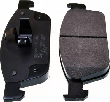 Denckermann B111340 - Гальмівні колодки, дискові гальма autozip.com.ua