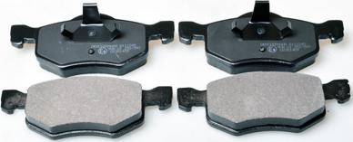 Denckermann B111245 - Гальмівні колодки, дискові гальма autozip.com.ua