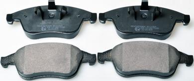 Denckermann B111269 - Гальмівні колодки, дискові гальма autozip.com.ua