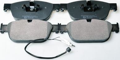 Denckermann B111267 - Гальмівні колодки, дискові гальма autozip.com.ua