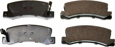 Denckermann B111208 - Гальмівні колодки, дискові гальма autozip.com.ua