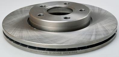 Denckermann B130652 - Гальмівний диск autozip.com.ua