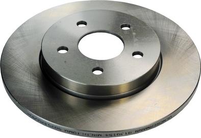 Denckermann B130154 - Гальмівний диск autozip.com.ua