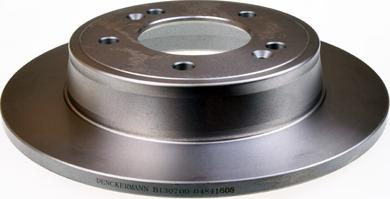 Denckermann B130700 - Гальмівний диск autozip.com.ua