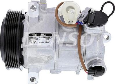 Denso 471-0834 - Компресор, кондиціонер autozip.com.ua
