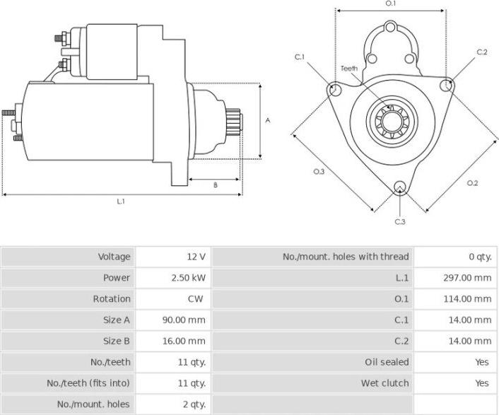 Denso 1280004110 - Стартер autozip.com.ua