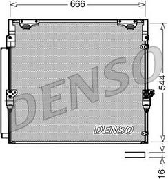 Denso DCN50036 - Конденсатор, кондиціонер autozip.com.ua