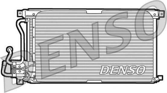Denso DCN10011 - Конденсатор, кондиціонер autozip.com.ua