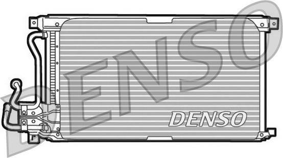 Denso DCN10011 - Конденсатор, кондиціонер autozip.com.ua