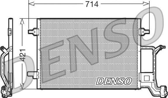 Denso DCN32019 - Конденсатор, кондиціонер autozip.com.ua