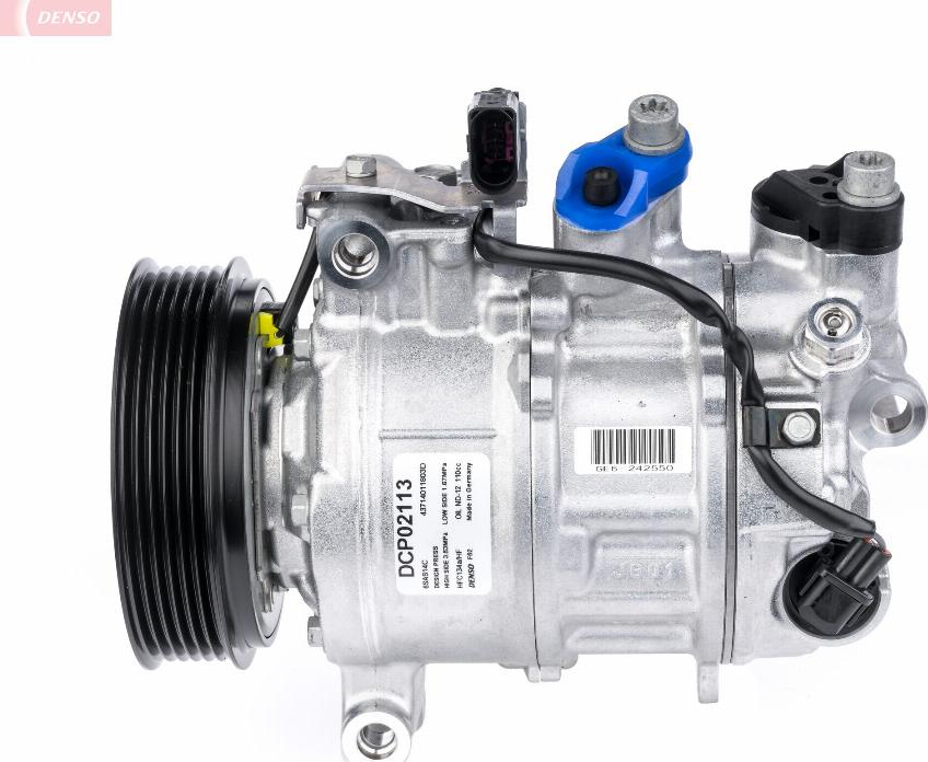 Denso DCP02113 - Компресор, кондиціонер autozip.com.ua