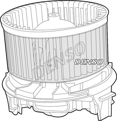 Denso DEA46002 - Вентилятор салону autozip.com.ua