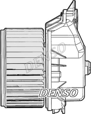 Denso DEA09046 - Вентилятор салону autozip.com.ua