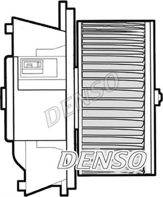 Denso DEA09042 - Вентилятор салону autozip.com.ua