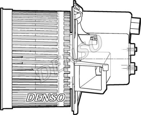 Denso DEA09064 - Вентилятор салону autozip.com.ua