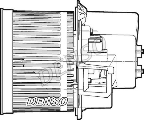 Denso DEA09063 - Вентилятор салону autozip.com.ua