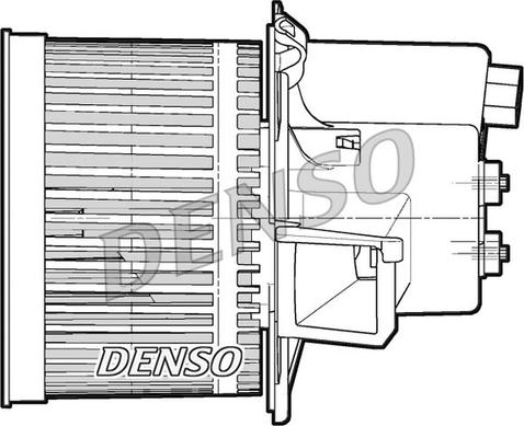 Denso DEA09062 - Вентилятор салону autozip.com.ua