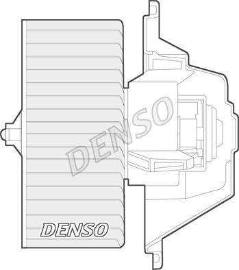 Denso DEA09004 - Вентилятор салону autozip.com.ua