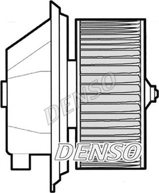 Denso DEA09001 - Вентилятор салону autozip.com.ua
