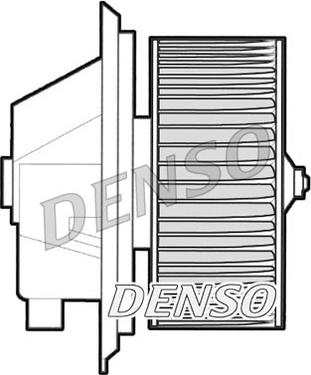 Denso DEA09002 - Вентилятор салону autozip.com.ua