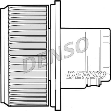 Denso DEA09023 - Вентилятор салону autozip.com.ua