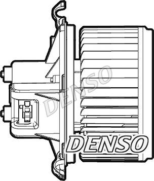 Denso DEA09073 - Вентилятор салону autozip.com.ua