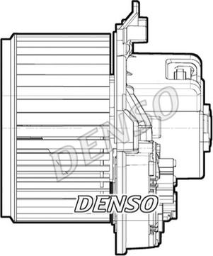 Denso DEA09072 - Вентилятор салону autozip.com.ua