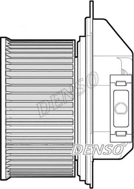 Denso DEA01001 - Вентилятор салону autozip.com.ua