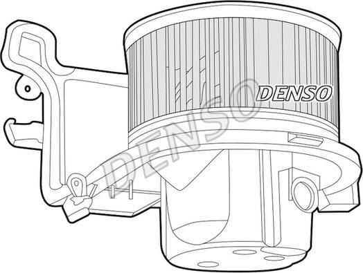 Denso DEA07006 - Вентилятор салону autozip.com.ua