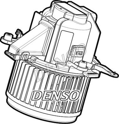 Denso DEA07024 - Вентилятор салону autozip.com.ua