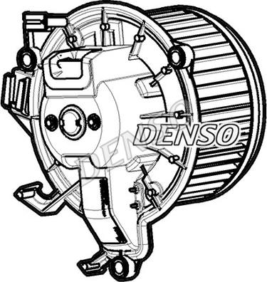 Denso DEA12006 - Вентилятор салону autozip.com.ua
