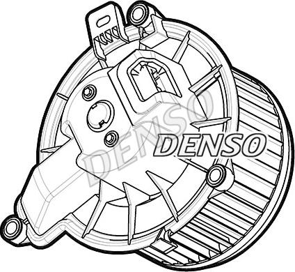 Denso DEA12007 - Вентилятор салону autozip.com.ua