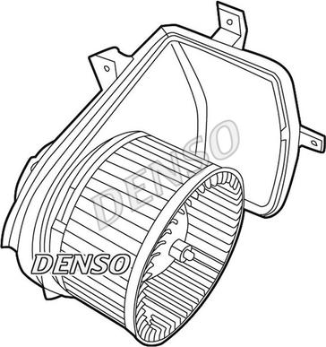 Denso DEA32001 - Вентилятор салону autozip.com.ua