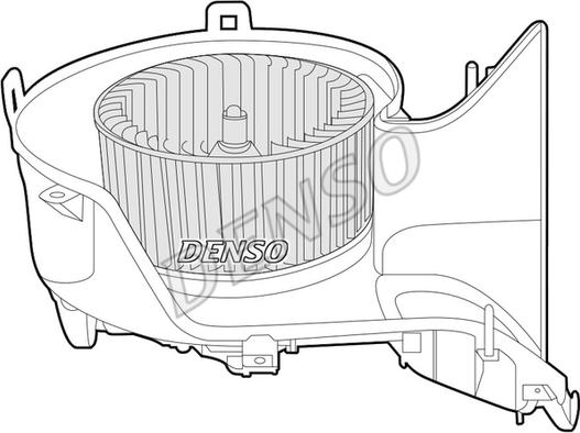 Denso DEA25001 - Вентилятор салону autozip.com.ua