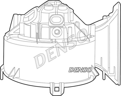 Denso DEA20005 - Вентилятор салону autozip.com.ua