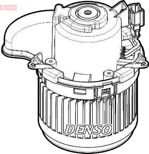 Denso DEA23024 - Вентилятор салону autozip.com.ua