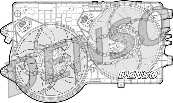 Denso DER09093 - Вентилятор, охолодження двигуна autozip.com.ua