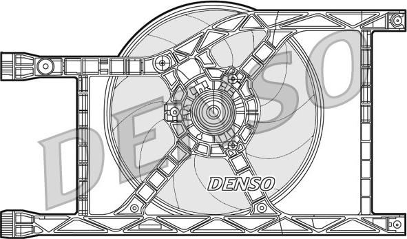 Denso DER09045 - Вентилятор, охолодження двигуна autozip.com.ua