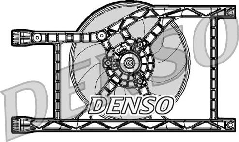 Denso DER09047 - Вентилятор, охолодження двигуна autozip.com.ua