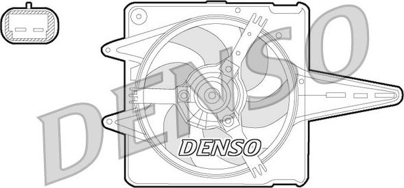 Denso DER09056 - Вентилятор, охолодження двигуна autozip.com.ua