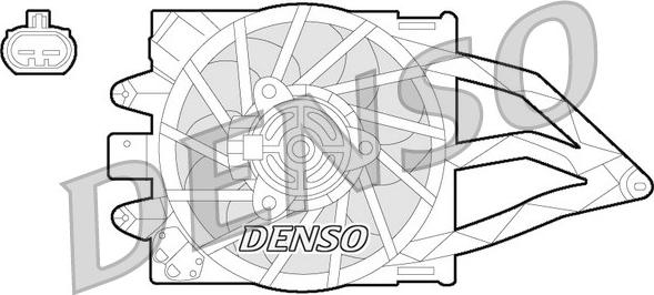Denso DER09057 - Вентилятор, охолодження двигуна autozip.com.ua