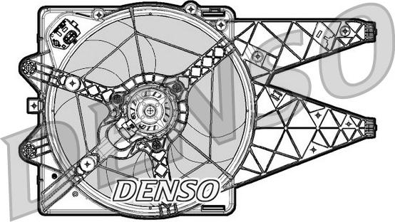 Denso DER09065 - Вентилятор, охолодження двигуна autozip.com.ua