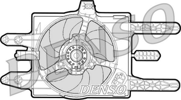 Denso DER09031 - Вентилятор, охолодження двигуна autozip.com.ua