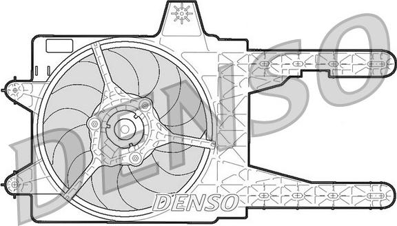 Denso DER09245 - Вентилятор, охолодження двигуна autozip.com.ua