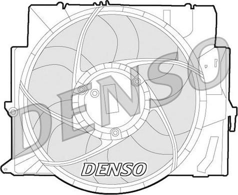 Denso DER05006 - Вентилятор, охолодження двигуна autozip.com.ua