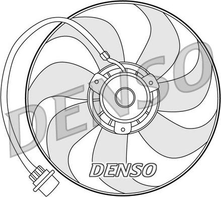 Denso DER32001 - Вентилятор, охолодження двигуна autozip.com.ua