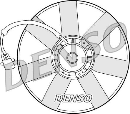 Denso DER32002 - Вентилятор, охолодження двигуна autozip.com.ua