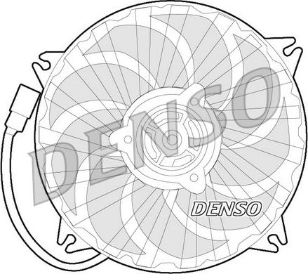 Denso DER21019 - Вентилятор, охолодження двигуна autozip.com.ua