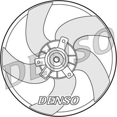 Denso DER21011 - Вентилятор, охолодження двигуна autozip.com.ua