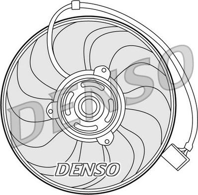Denso DER27001 - Вентилятор, охолодження двигуна autozip.com.ua